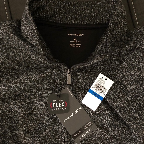 Van Heusen 1/4 Zip Sweater - Picture 3 of 5